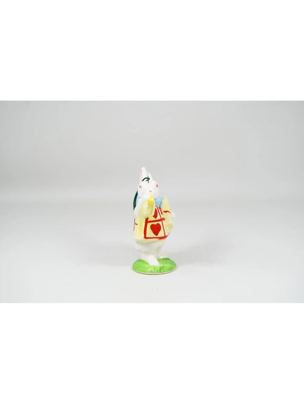 VTG Alice in Wonderland White Rabbit Porcelain Ornament A Company Friends 1979